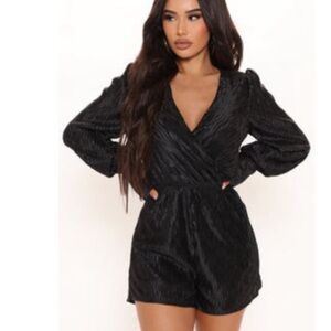 BNWT Fashion Nova black jumpsuit
